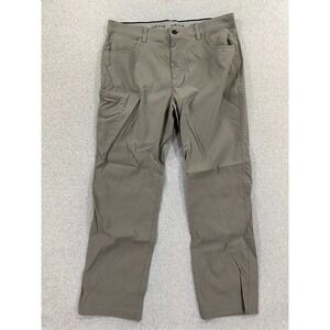 Orvis Tech Pants Men's 38x32 Gray Performance Stretch Outdoor Hiking Fishing